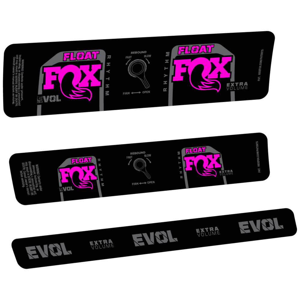 Decal for Fox Float Rhythm Inline CR 2025, Rear Shox, bike sticker vinyl