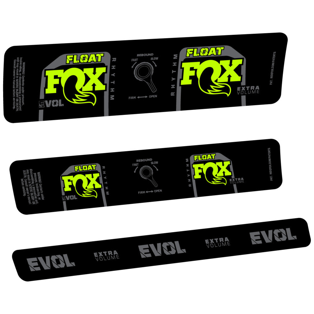 Decal for Fox Float Rhythm Inline CR 2025, Rear Shox, bike sticker vinyl