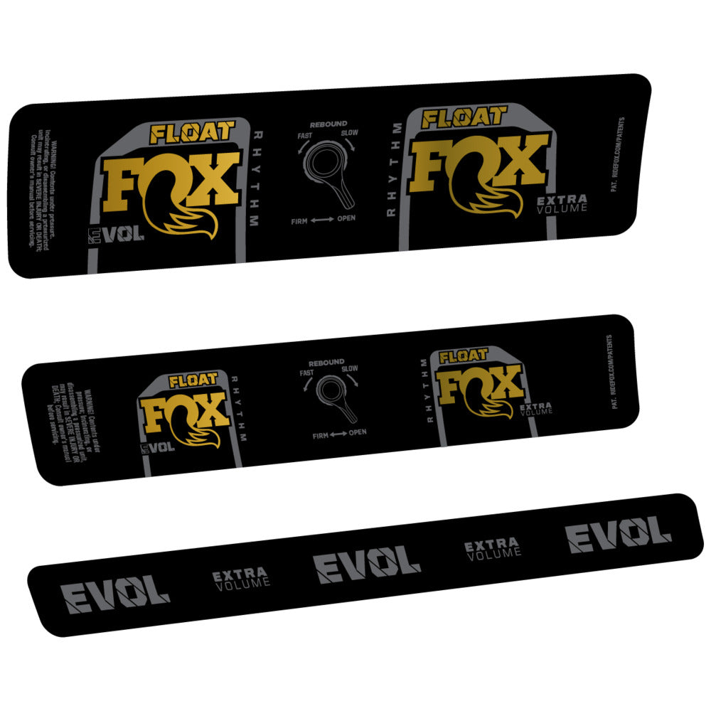 Decal for Fox Float Rhythm Inline CR 2025, Rear Shox, bike sticker vinyl