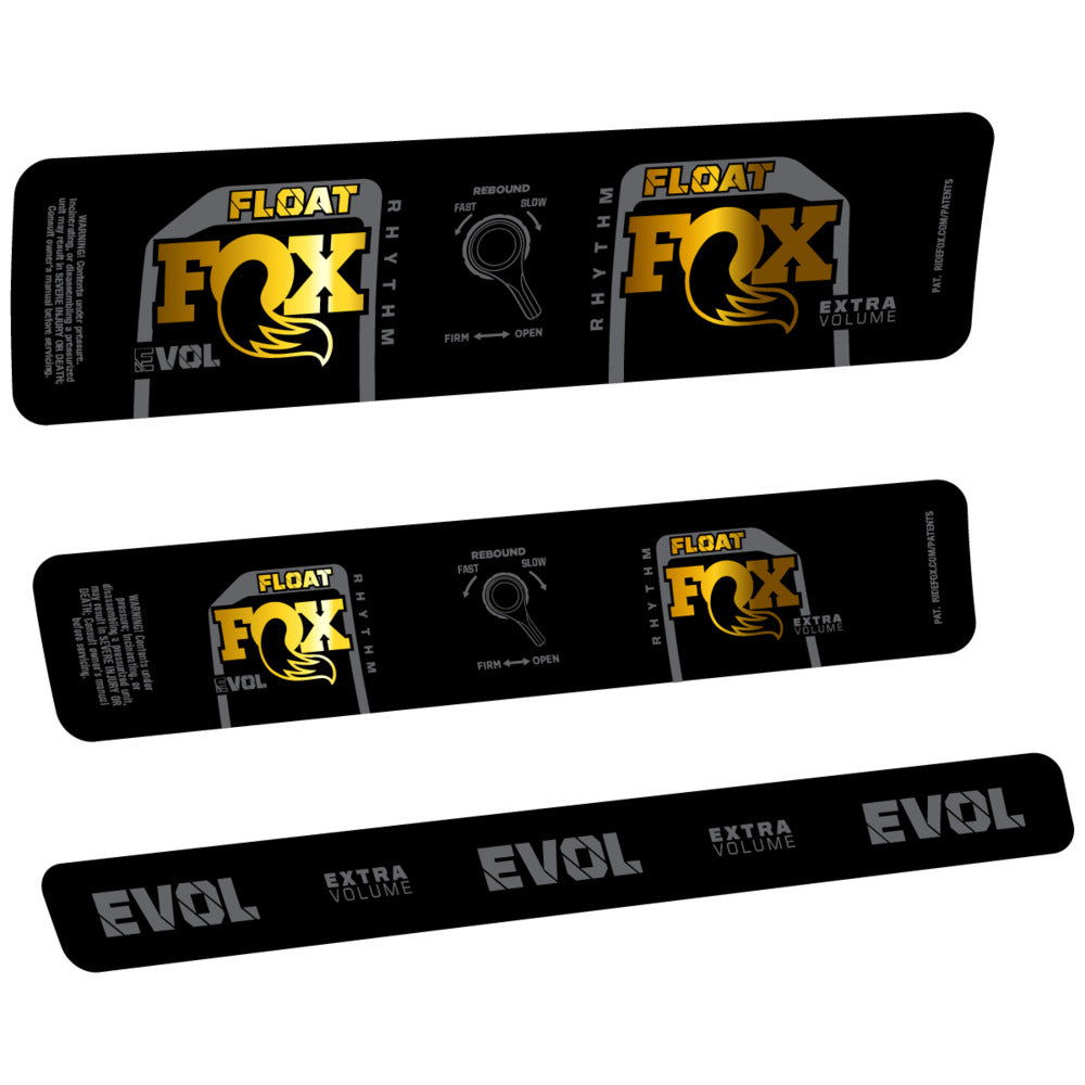 Decal for Fox Float Rhythm Inline CR 2025, Rear Shox, bike sticker vinyl