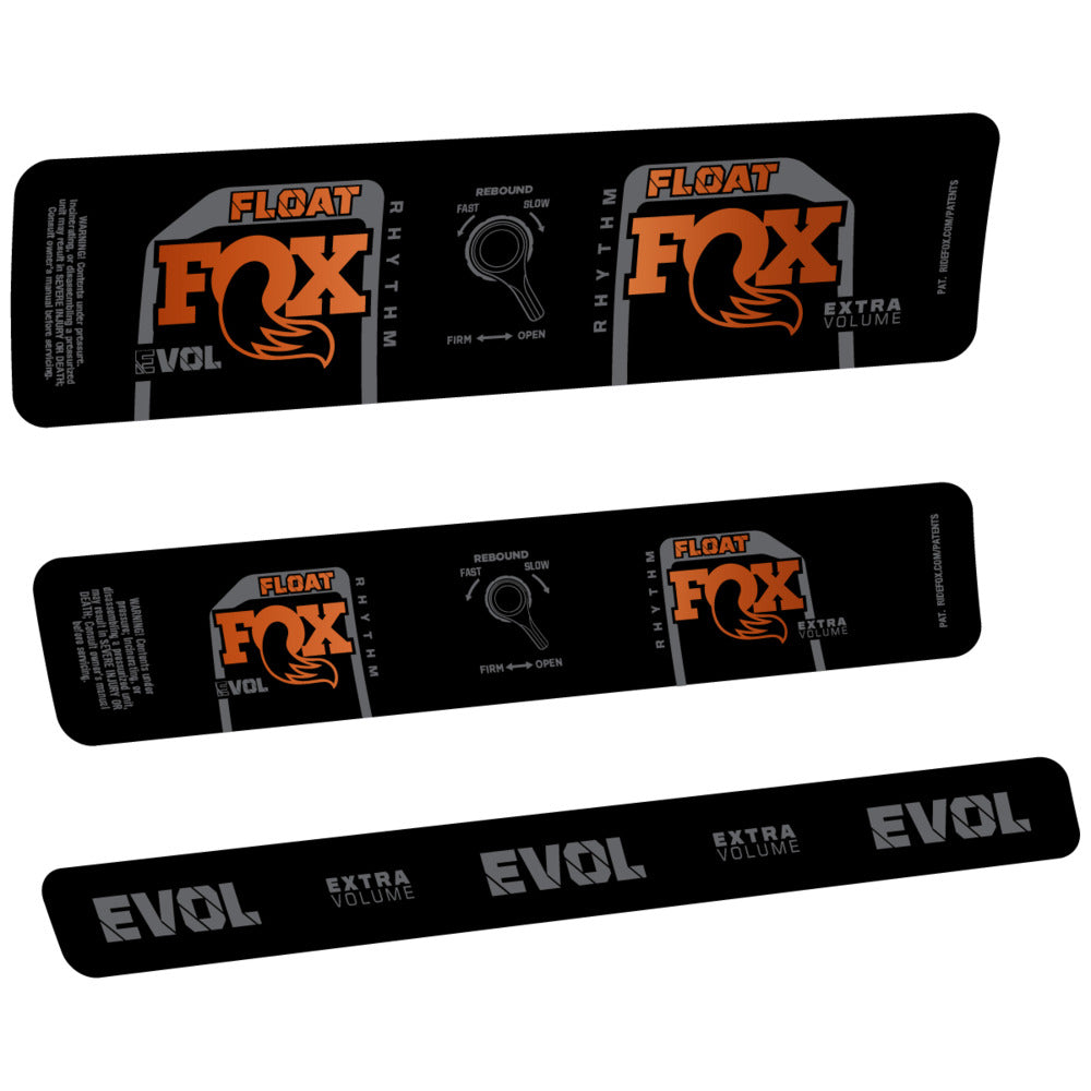 Decal for Fox Float Rhythm Inline CR 2025, Rear Shox, bike sticker vinyl