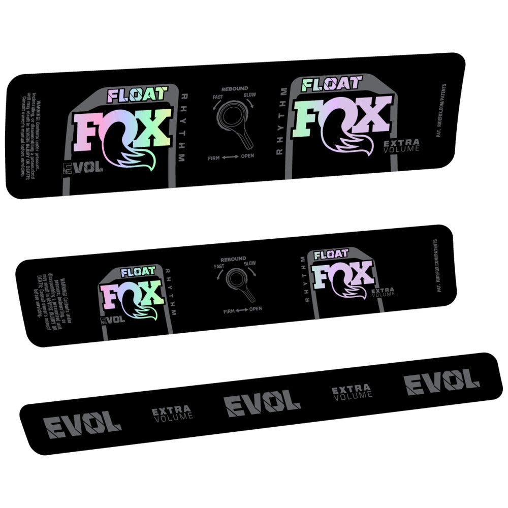 Decal for Fox Float Rhythm Inline CR 2025, Rear Shox, bike sticker vinyl
