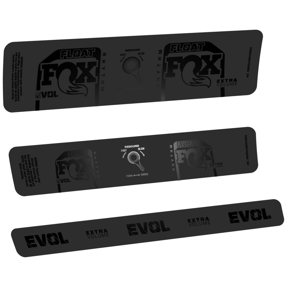 Decal for Fox Float Rhythm Inline CR 2025, Rear Shox, bike sticker vinyl