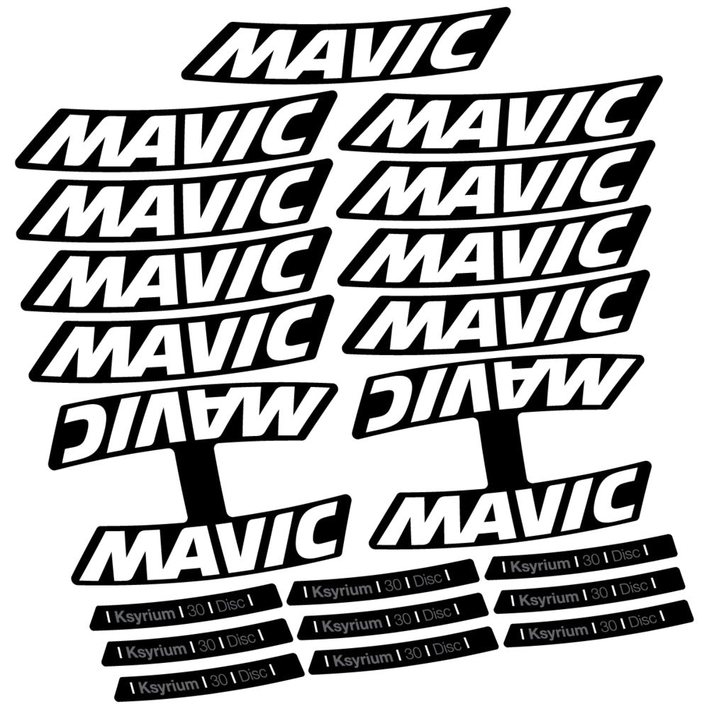 Decal for Mavic Ksyrium 30 2025, Road Wheel, bike sticker vinyl