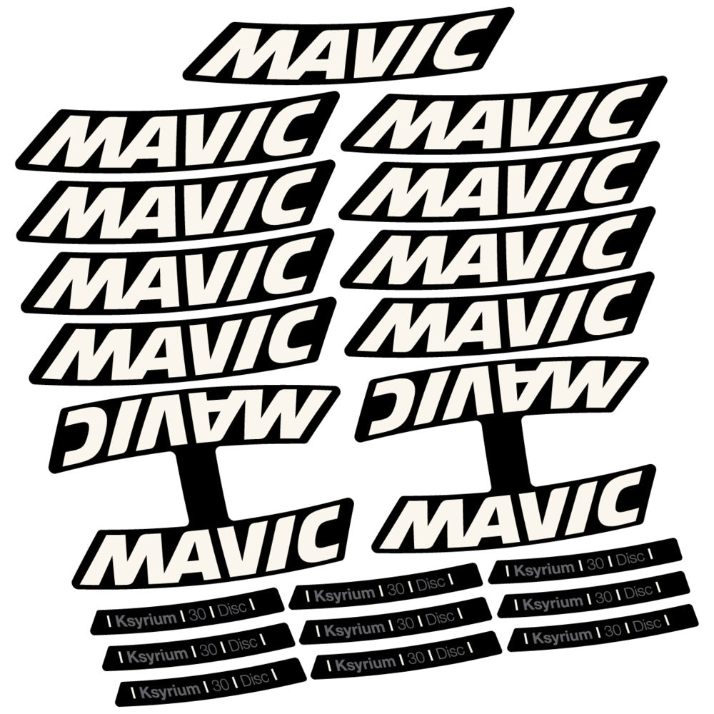 Decal for Mavic Ksyrium 30 2025, Road Wheel, bike sticker vinyl