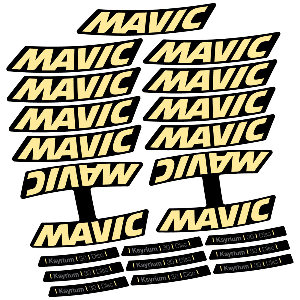Decal for Mavic Ksyrium 30 2025, Road Wheel, bike sticker vinyl