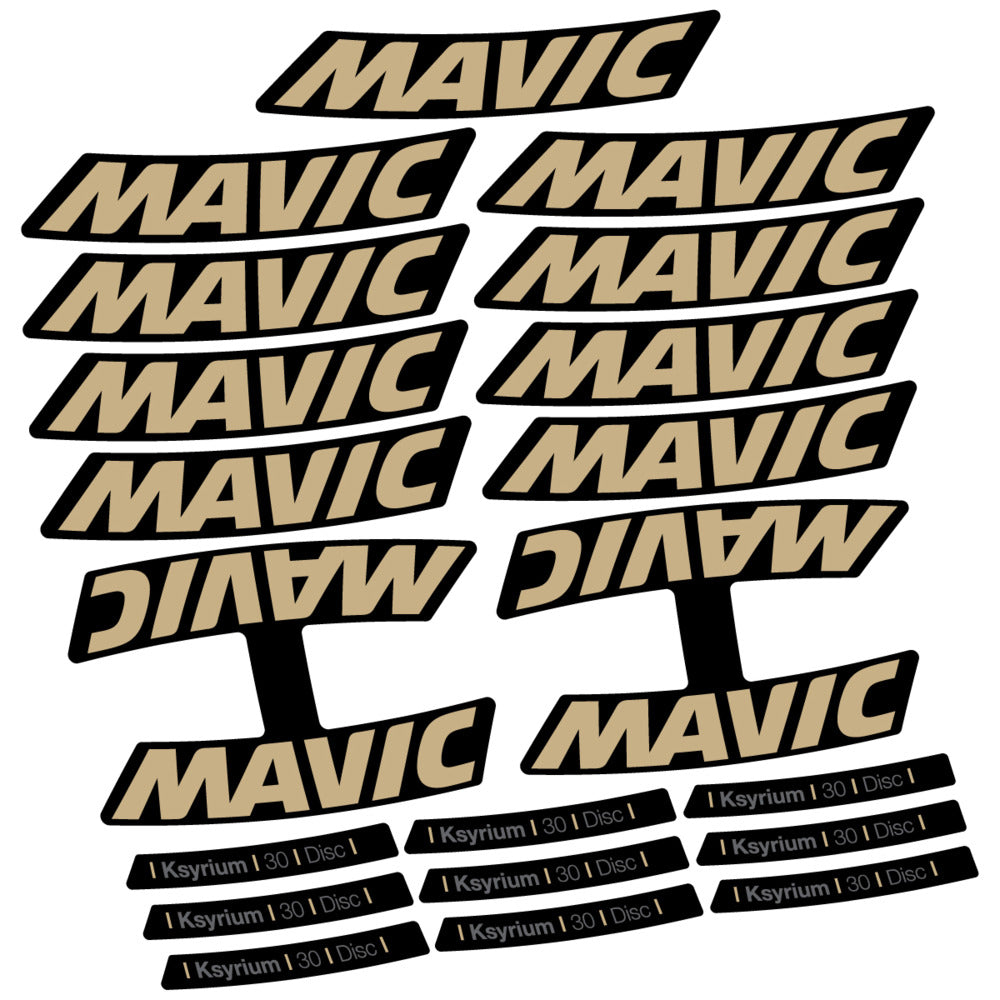 Decal for Mavic Ksyrium 30 2025, Road Wheel, bike sticker vinyl