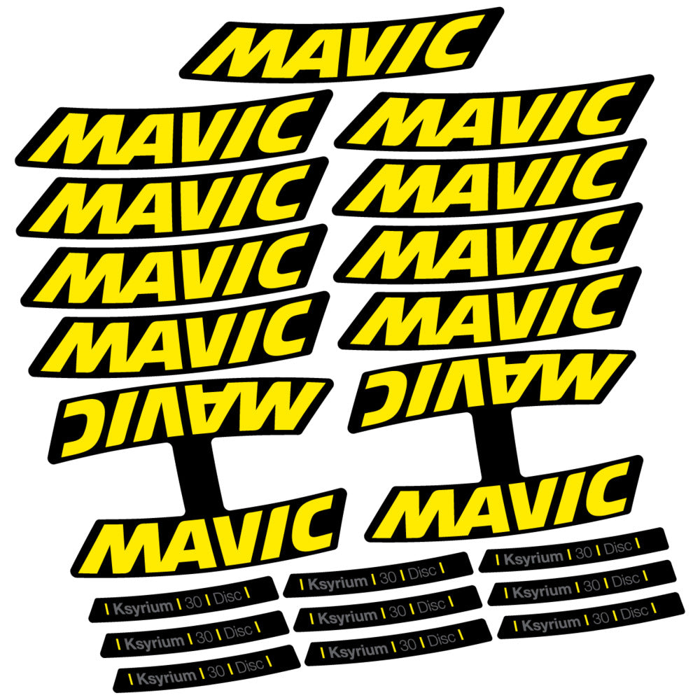 Decal for Mavic Ksyrium 30 2025, Road Wheel, bike sticker vinyl