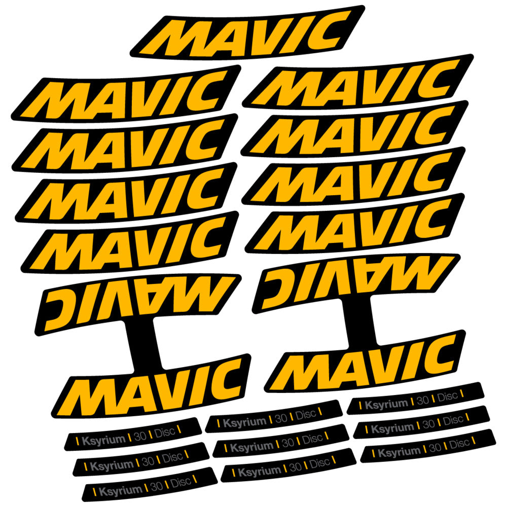 Decal for Mavic Ksyrium 30 2025, Road Wheel, bike sticker vinyl
