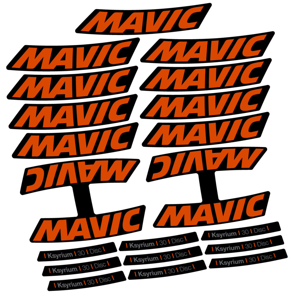 Decal for Mavic Ksyrium 30 2025, Road Wheel, bike sticker vinyl
