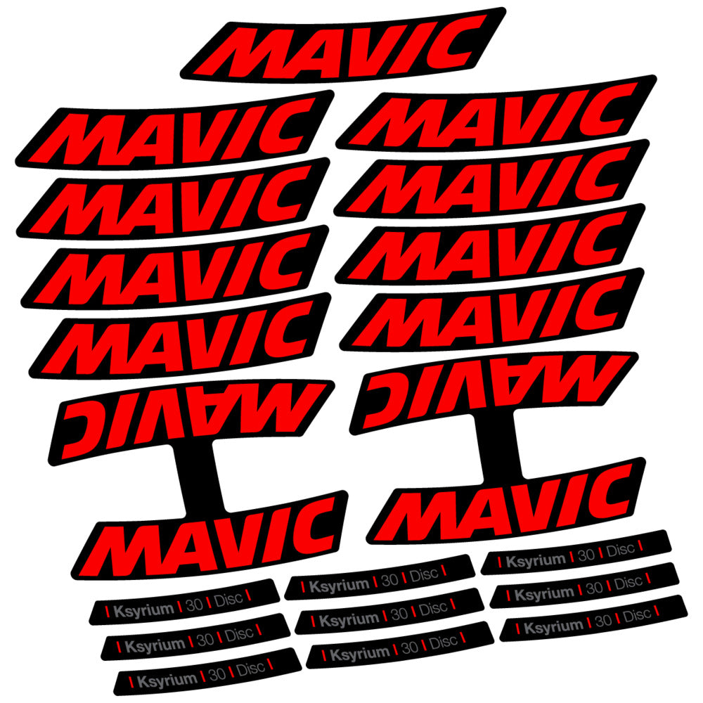 Decal for Mavic Ksyrium 30 2025, Road Wheel, bike sticker vinyl