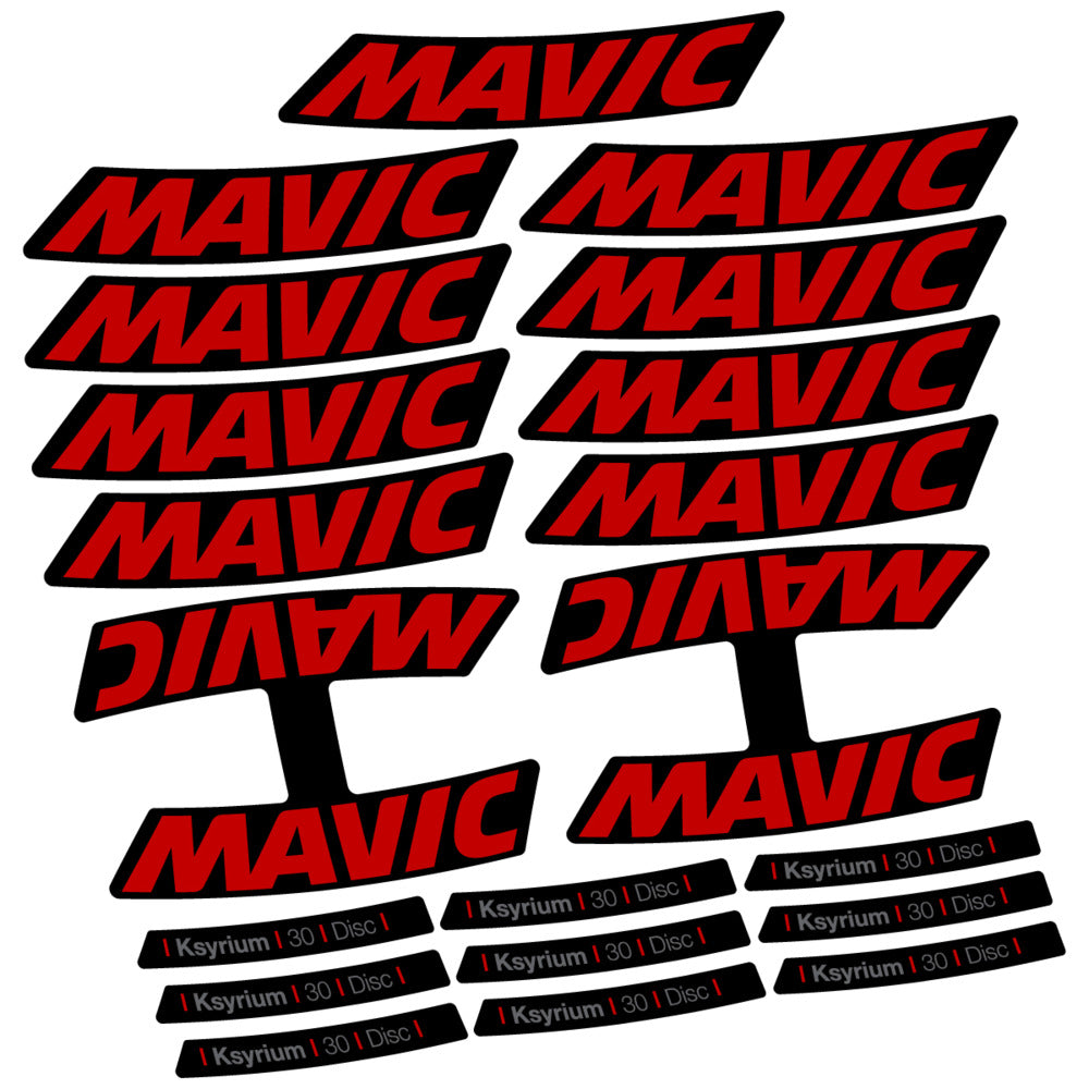 Decal for Mavic Ksyrium 30 2025, Road Wheel, bike sticker vinyl