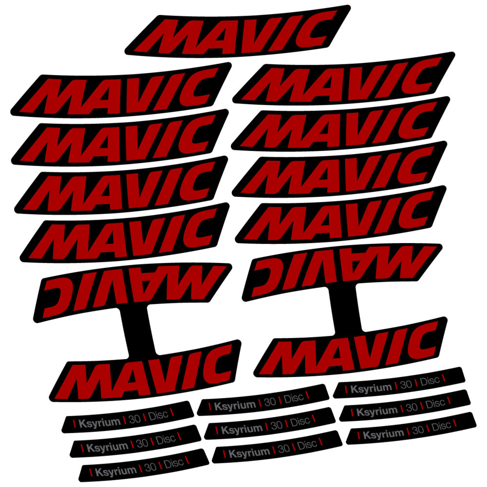 Decal for Mavic Ksyrium 30 2025, Road Wheel, bike sticker vinyl