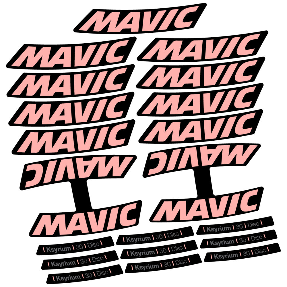 Decal for Mavic Ksyrium 30 2025, Road Wheel, bike sticker vinyl