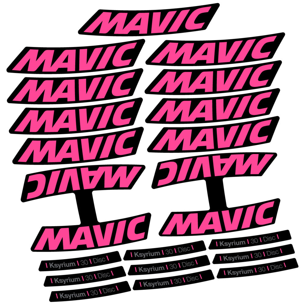 Decal for Mavic Ksyrium 30 2025, Road Wheel, bike sticker vinyl