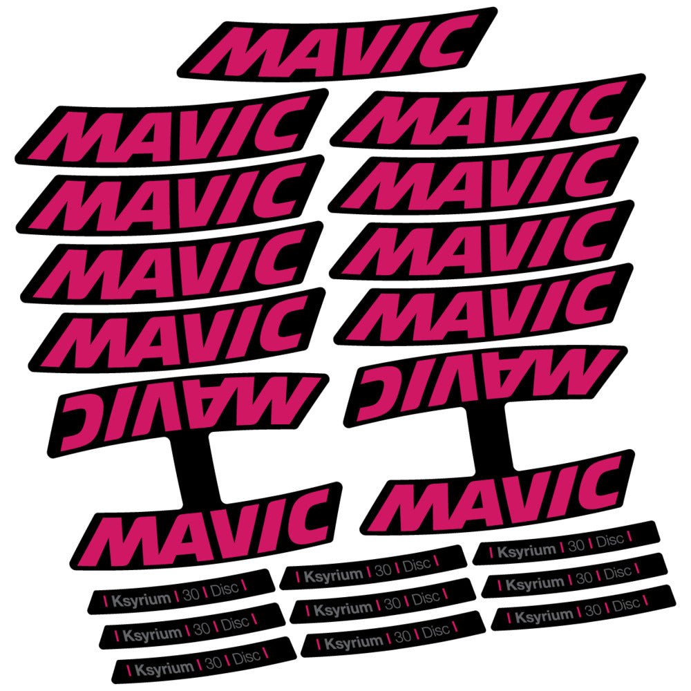 Decal for Mavic Ksyrium 30 2025, Road Wheel, bike sticker vinyl