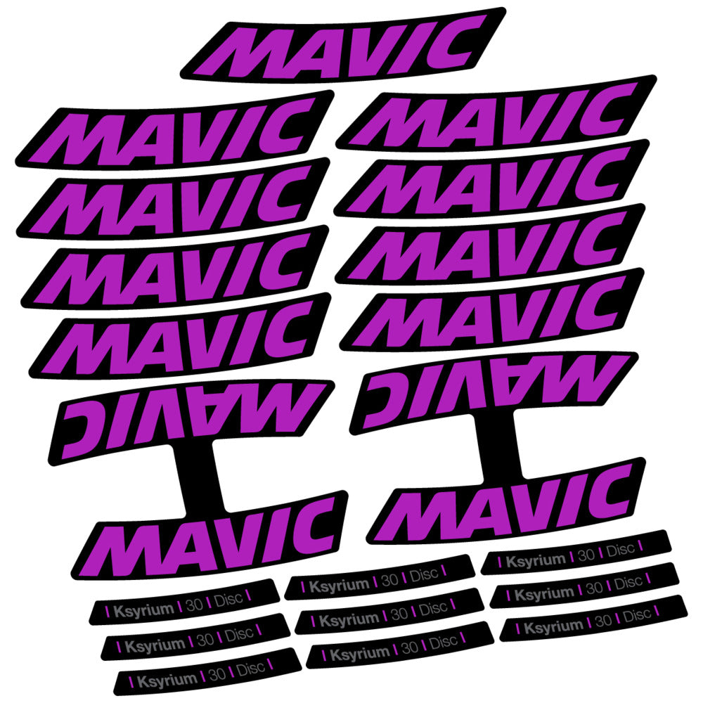 Decal for Mavic Ksyrium 30 2025, Road Wheel, bike sticker vinyl