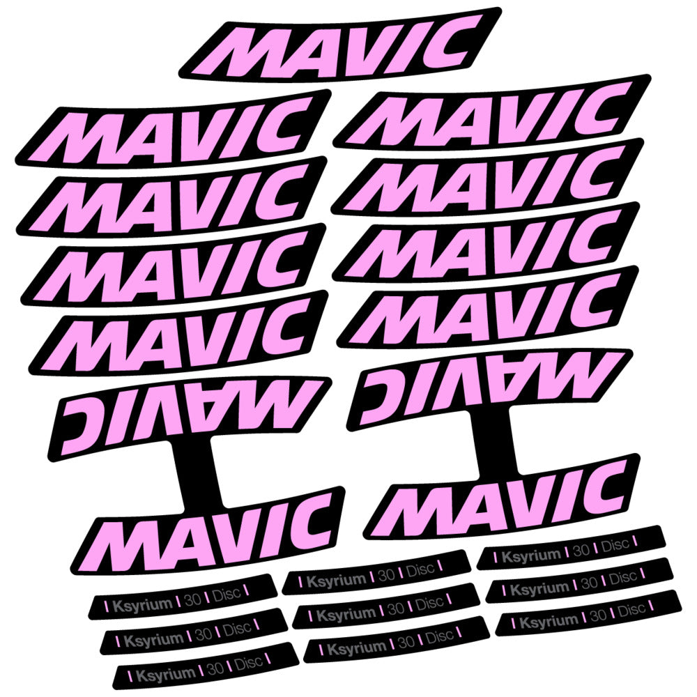 Decal for Mavic Ksyrium 30 2025, Road Wheel, bike sticker vinyl