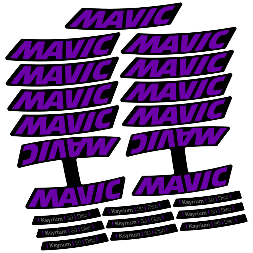 Decal for Mavic Ksyrium 30 2025, Road Wheel, bike sticker vinyl