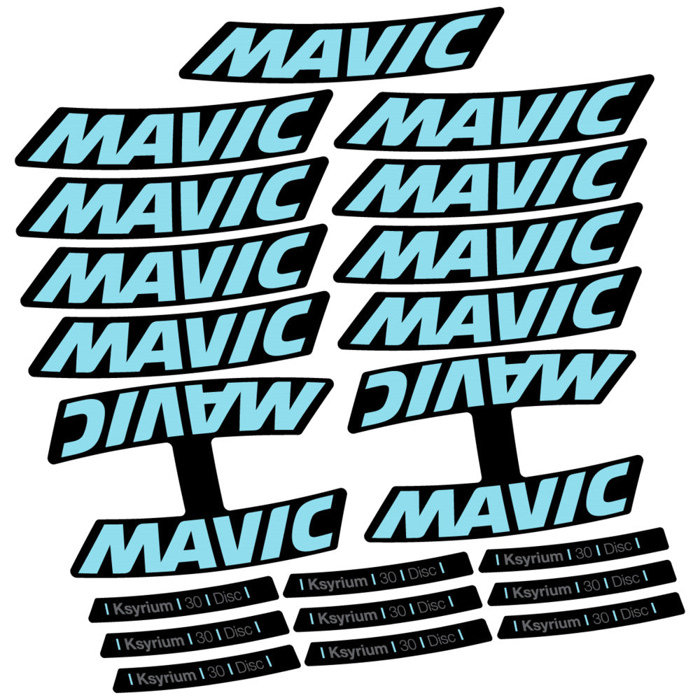Decal for Mavic Ksyrium 30 2025, Road Wheel, bike sticker vinyl
