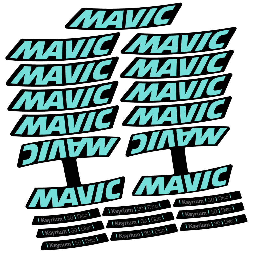 Decal for Mavic Ksyrium 30 2025, Road Wheel, bike sticker vinyl