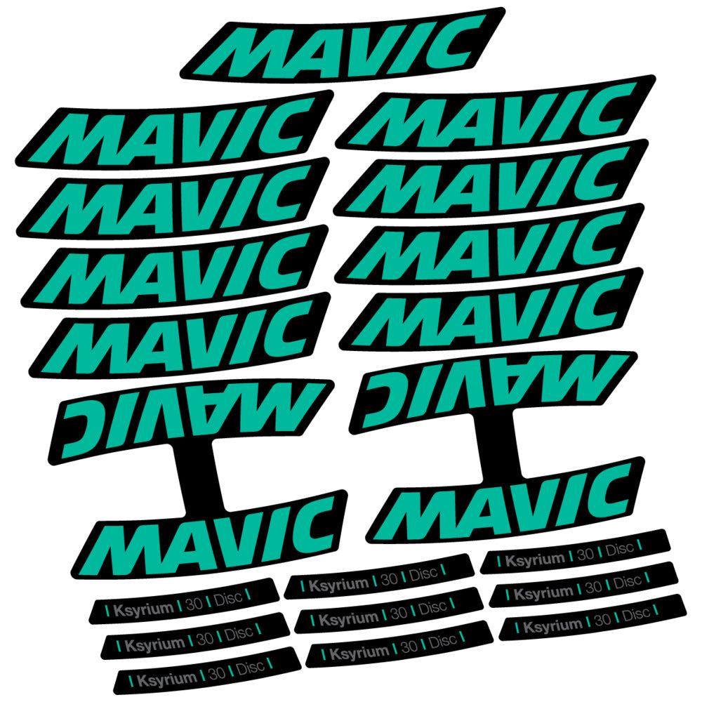 Decal for Mavic Ksyrium 30 2025, Road Wheel, bike sticker vinyl