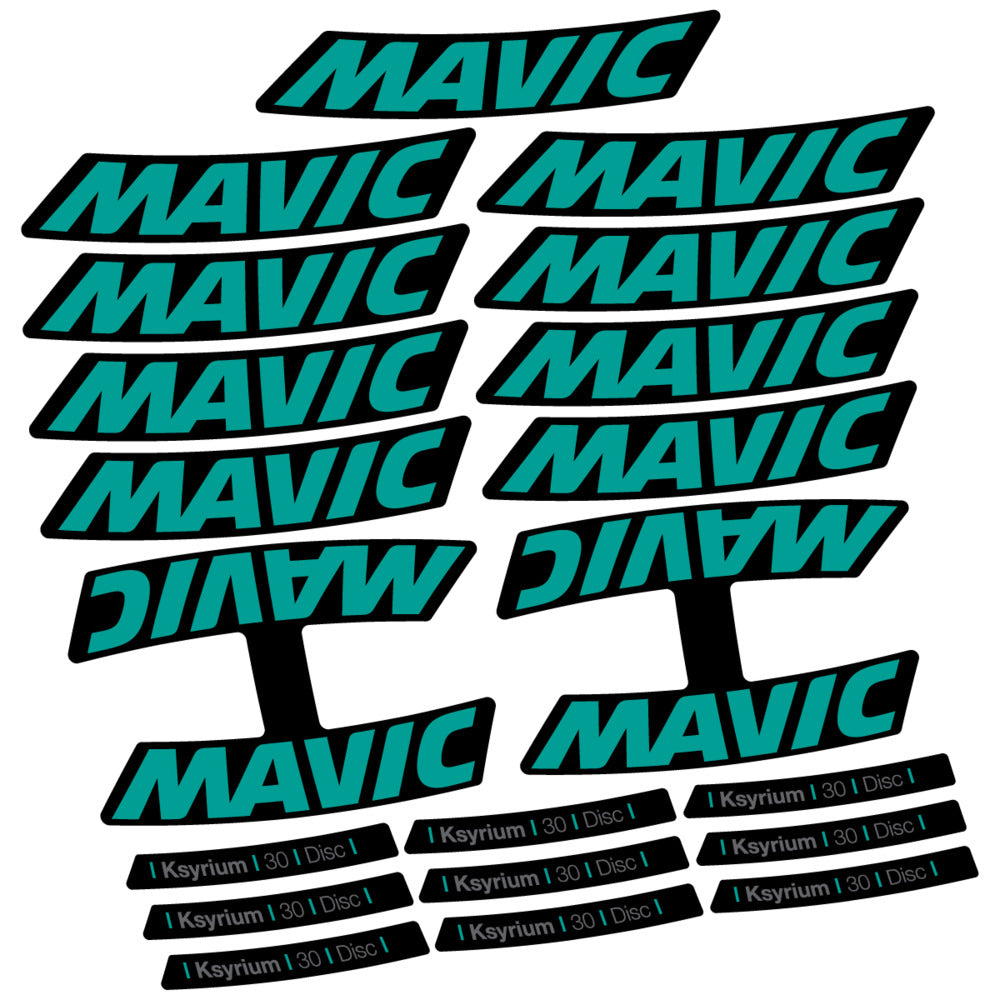 Decal for Mavic Ksyrium 30 2025, Road Wheel, bike sticker vinyl