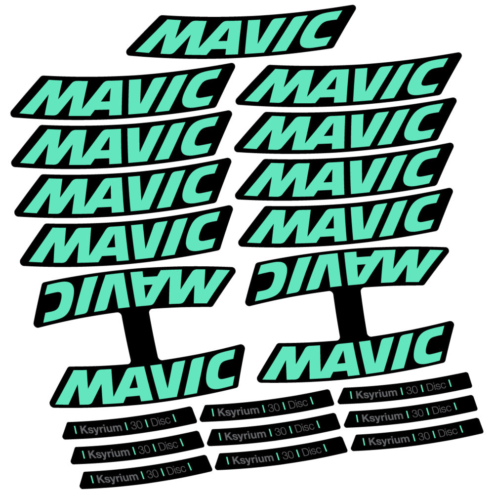 Decal for Mavic Ksyrium 30 2025, Road Wheel, bike sticker vinyl