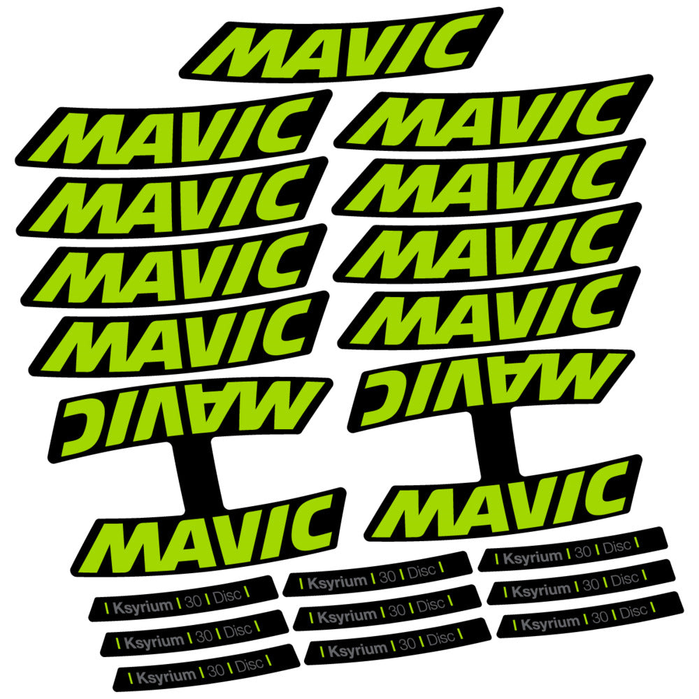 Decal for Mavic Ksyrium 30 2025, Road Wheel, bike sticker vinyl