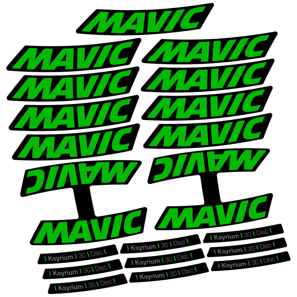 Decal for Mavic Ksyrium 30 2025, Road Wheel, bike sticker vinyl