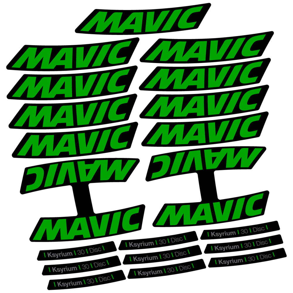 Decal for Mavic Ksyrium 30 2025, Road Wheel, bike sticker vinyl