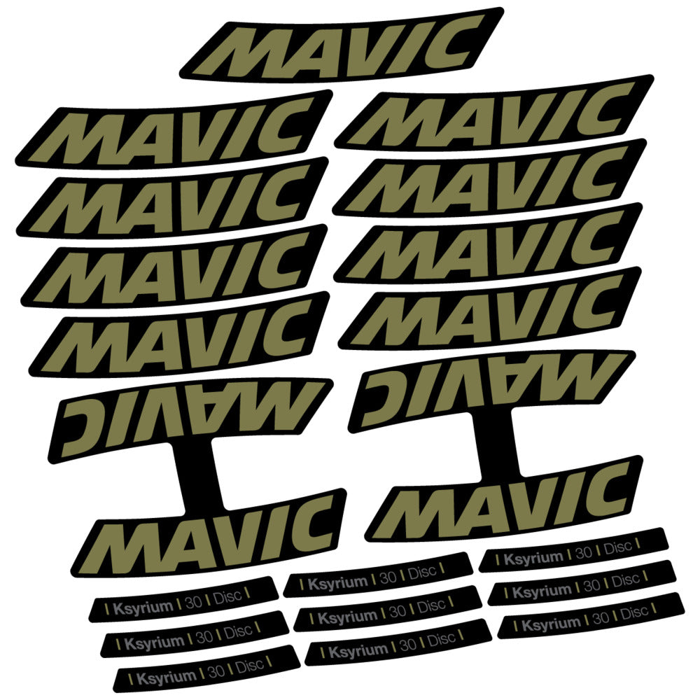Decal for Mavic Ksyrium 30 2025, Road Wheel, bike sticker vinyl