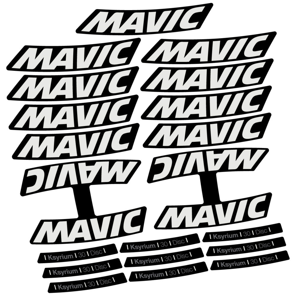 Decal for Mavic Ksyrium 30 2025, Road Wheel, bike sticker vinyl