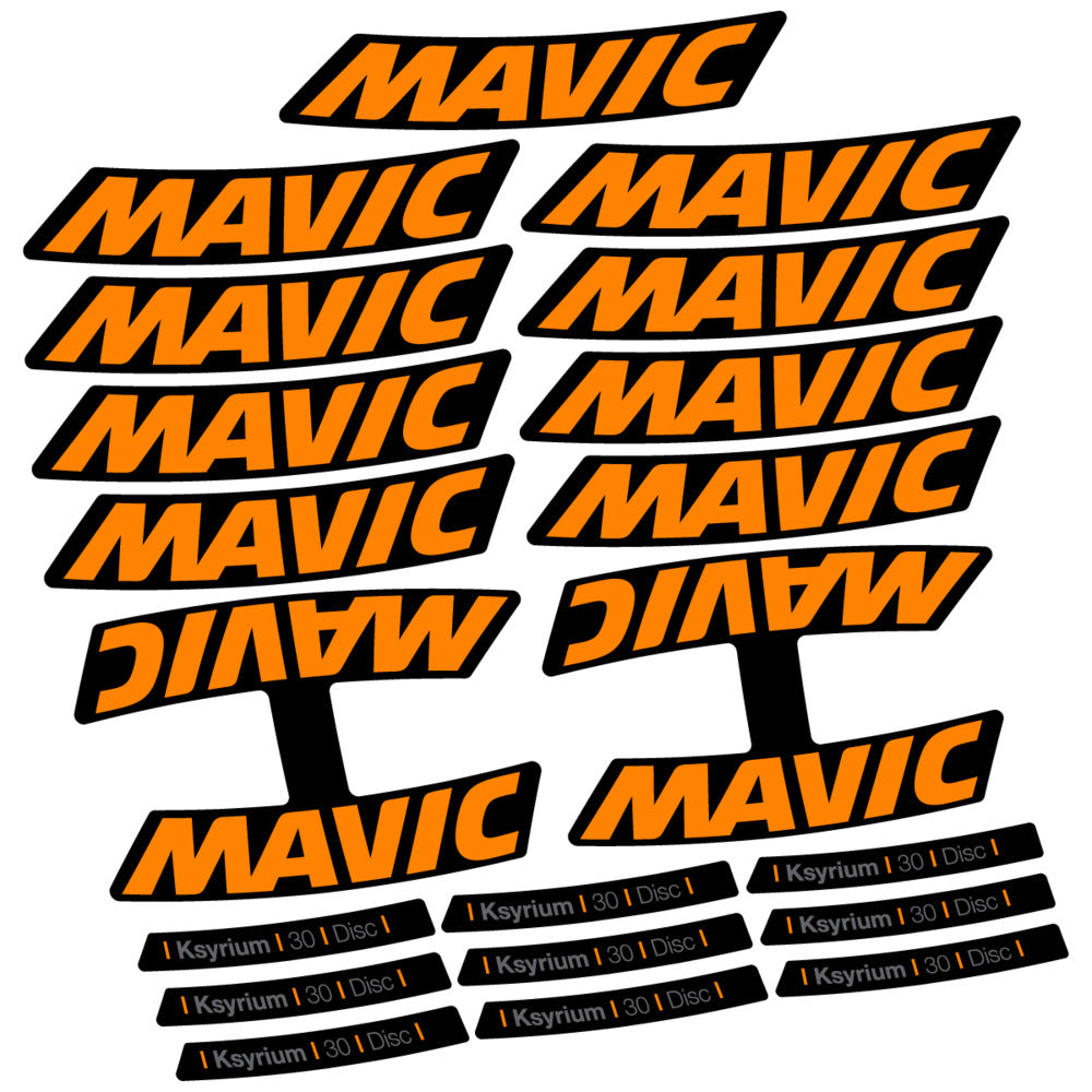 Decal for Mavic Ksyrium 30 2025, Road Wheel, bike sticker vinyl