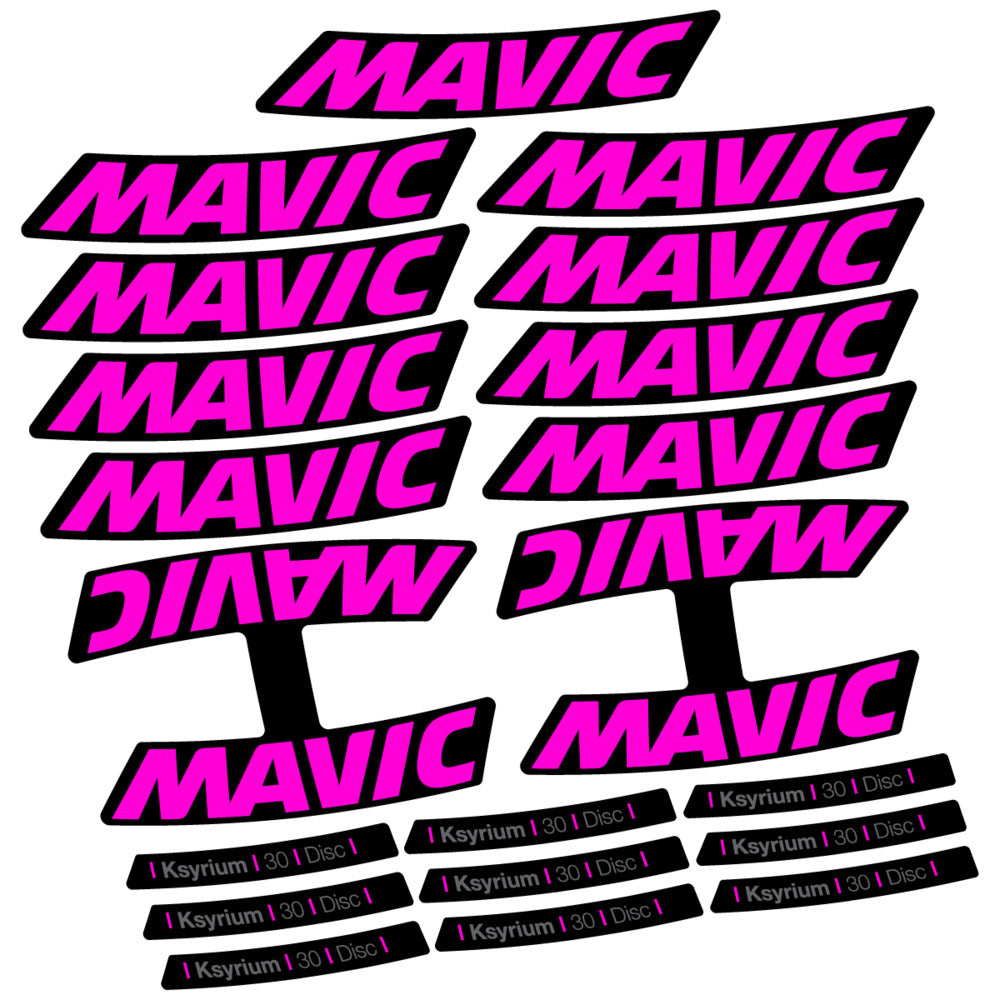 Decal for Mavic Ksyrium 30 2025, Road Wheel, bike sticker vinyl
