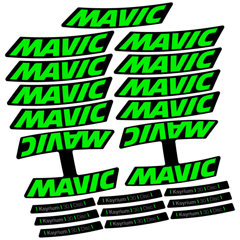 Decal for Mavic Ksyrium 30 2025, Road Wheel, bike sticker vinyl