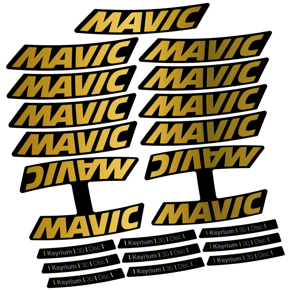 Decal for Mavic Ksyrium 30 2025, Road Wheel, bike sticker vinyl