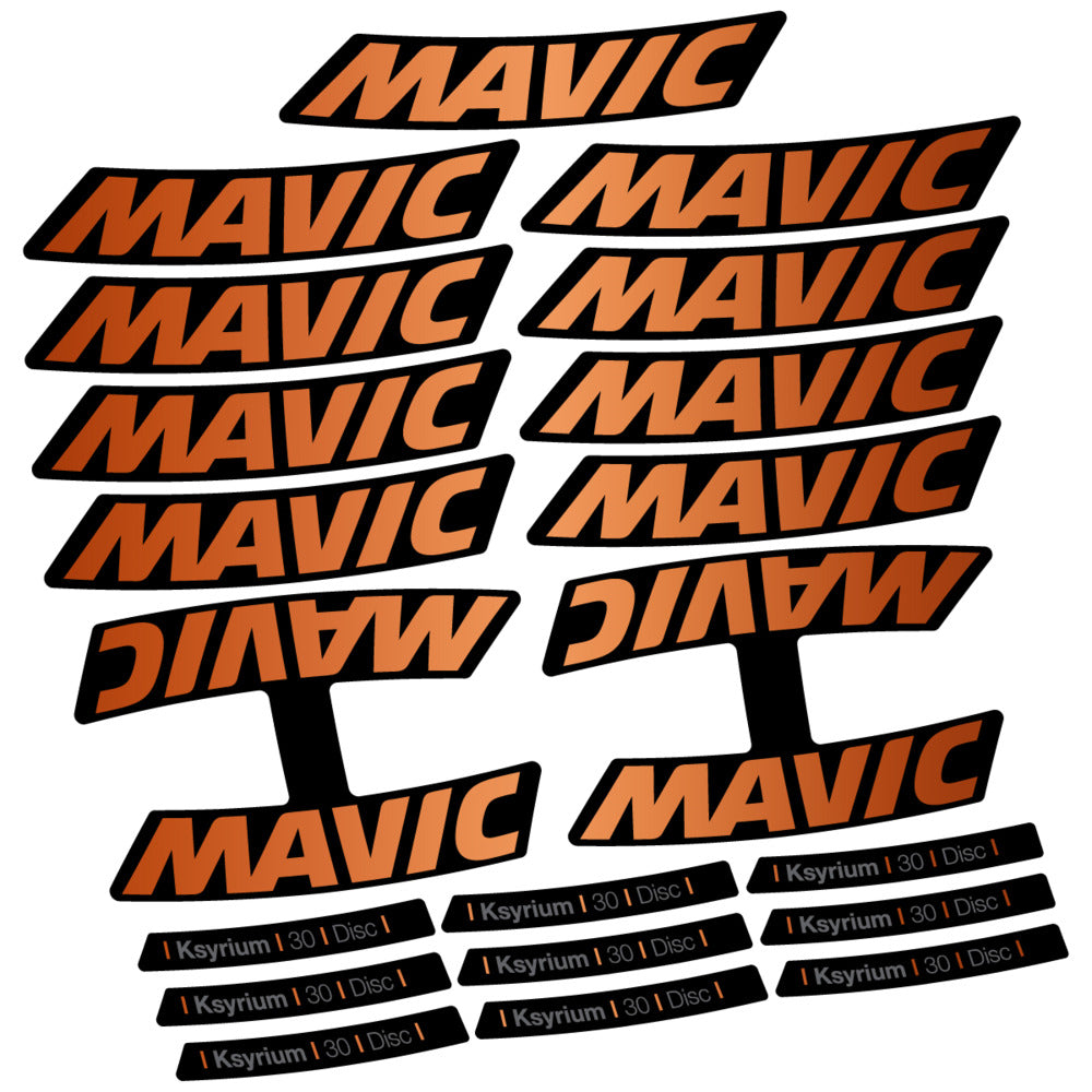 Decal for Mavic Ksyrium 30 2025, Road Wheel, bike sticker vinyl