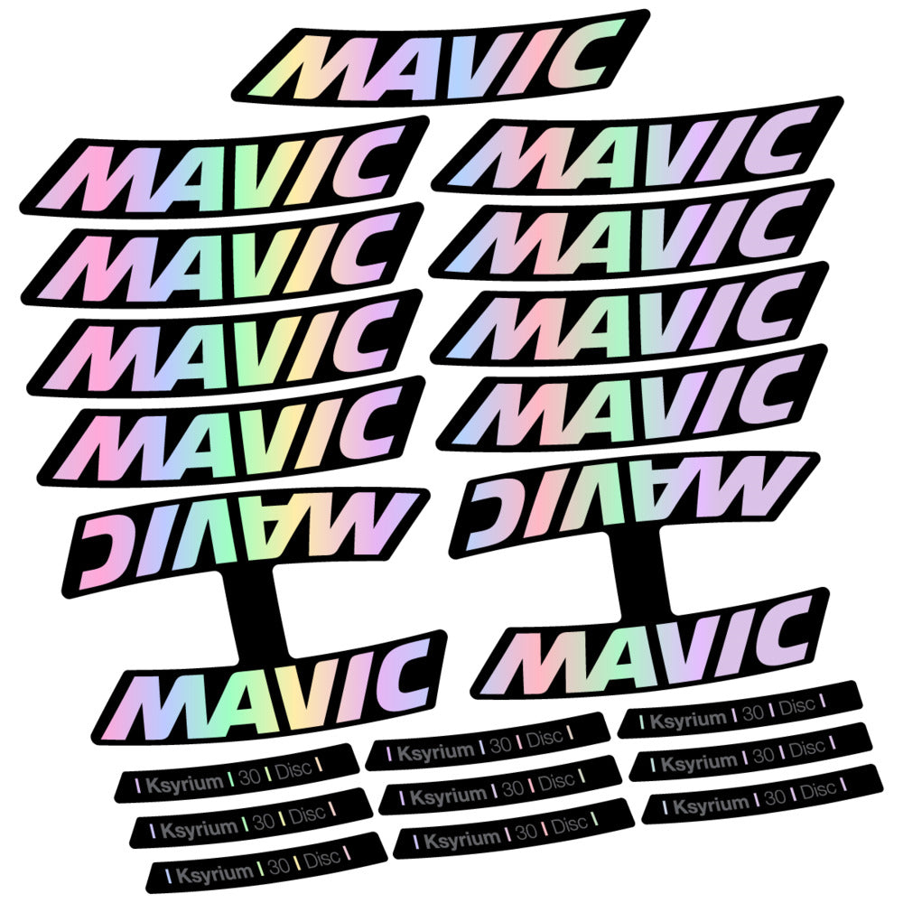 Decal for Mavic Ksyrium 30 2025, Road Wheel, bike sticker vinyl