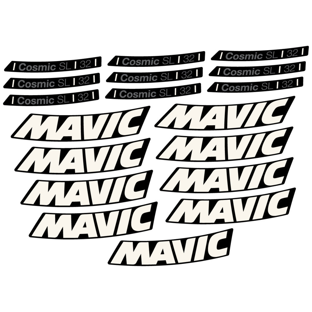 Decal for Mavic Cosmic SL 32 2025, Road Wheel, bike sticker vinyl
