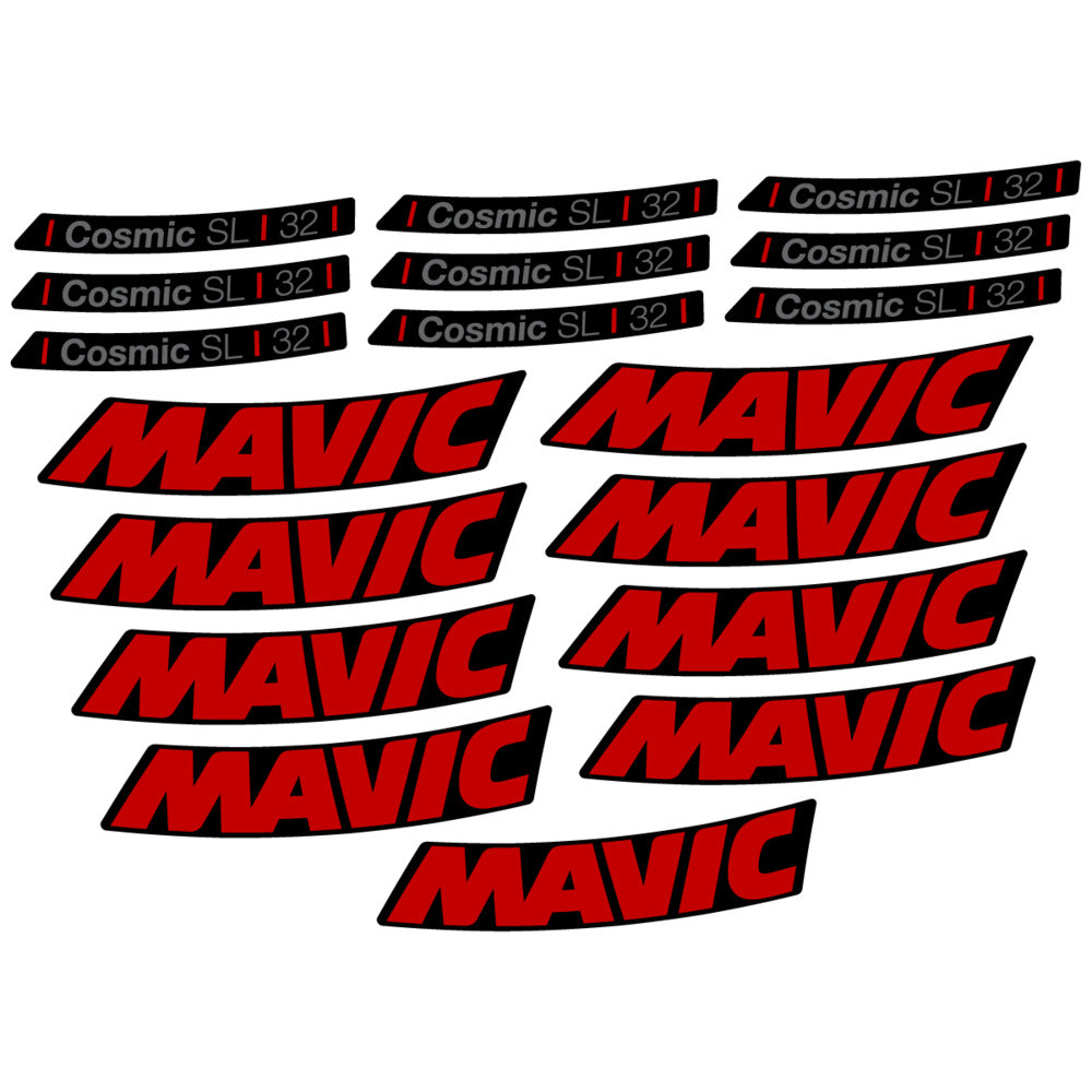 Decal for Mavic Cosmic SL 32 2025, Road Wheel, bike sticker vinyl