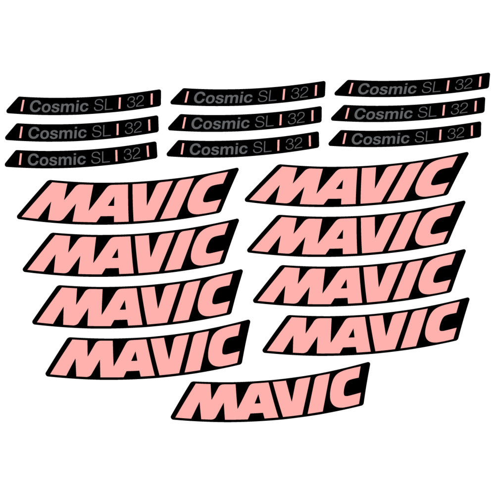 Decal for Mavic Cosmic SL 32 2025, Road Wheel, bike sticker vinyl