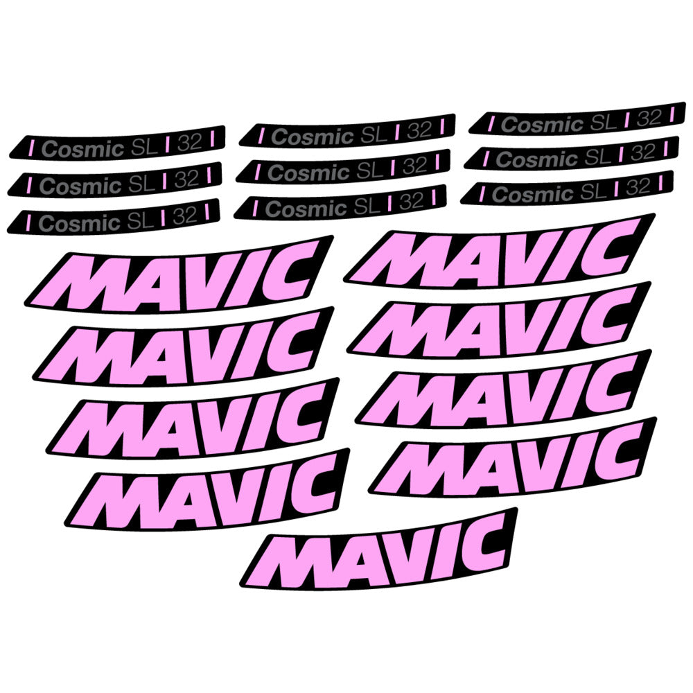 Decal for Mavic Cosmic SL 32 2025, Road Wheel, bike sticker vinyl