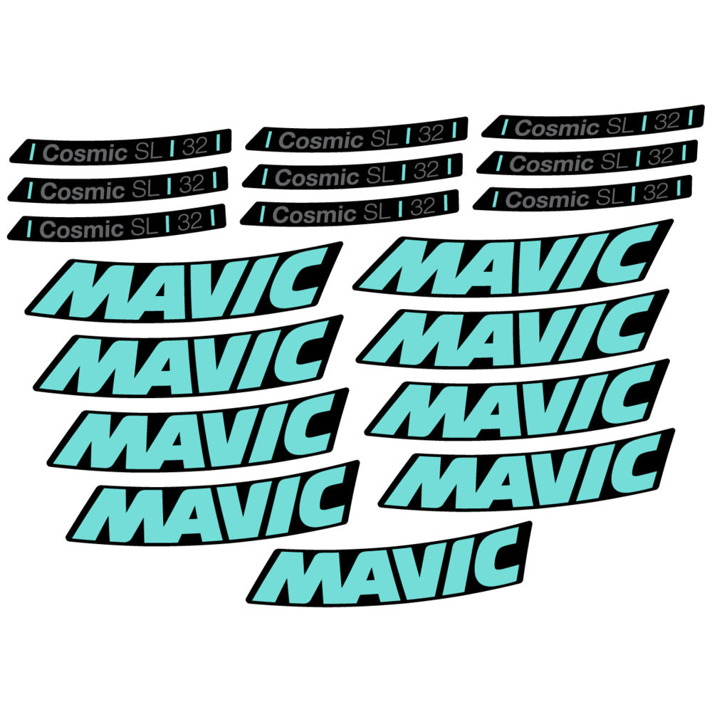 Decal for Mavic Cosmic SL 32 2025, Road Wheel, bike sticker vinyl