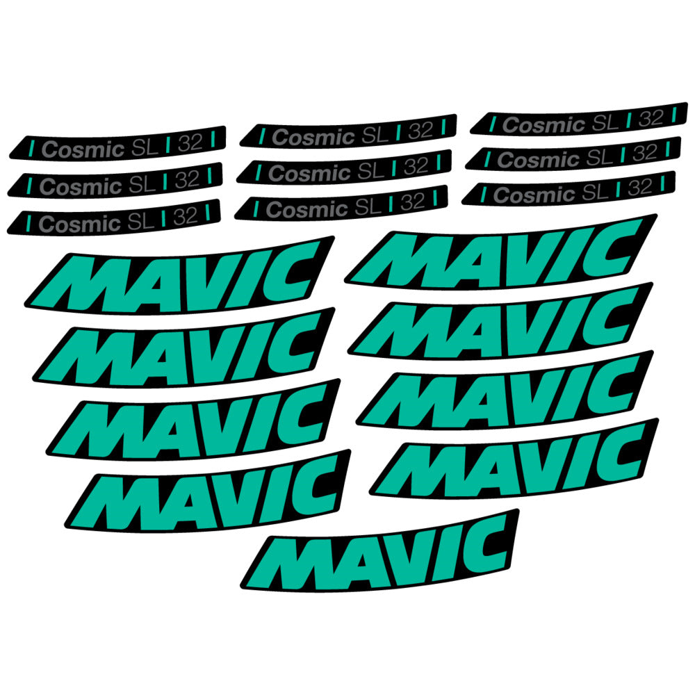 Decal for Mavic Cosmic SL 32 2025, Road Wheel, bike sticker vinyl
