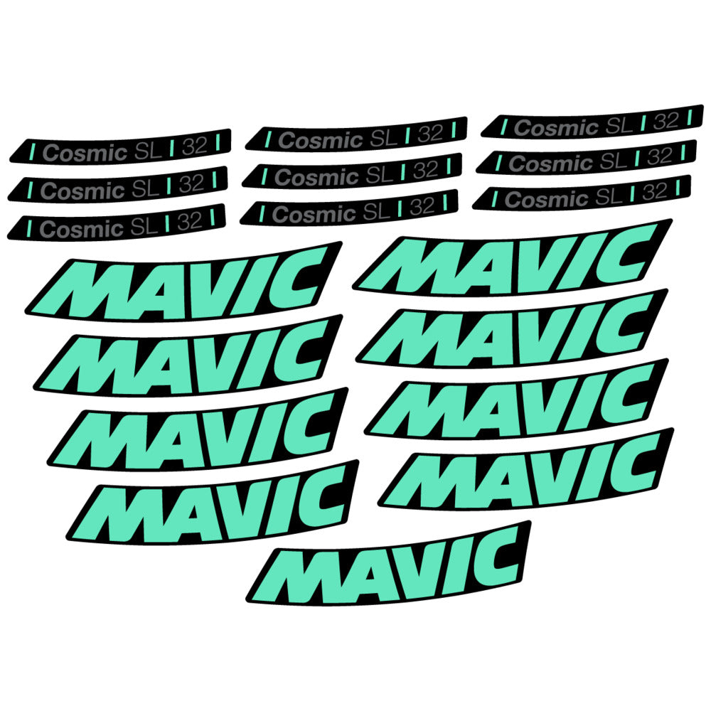 Decal for Mavic Cosmic SL 32 2025, Road Wheel, bike sticker vinyl