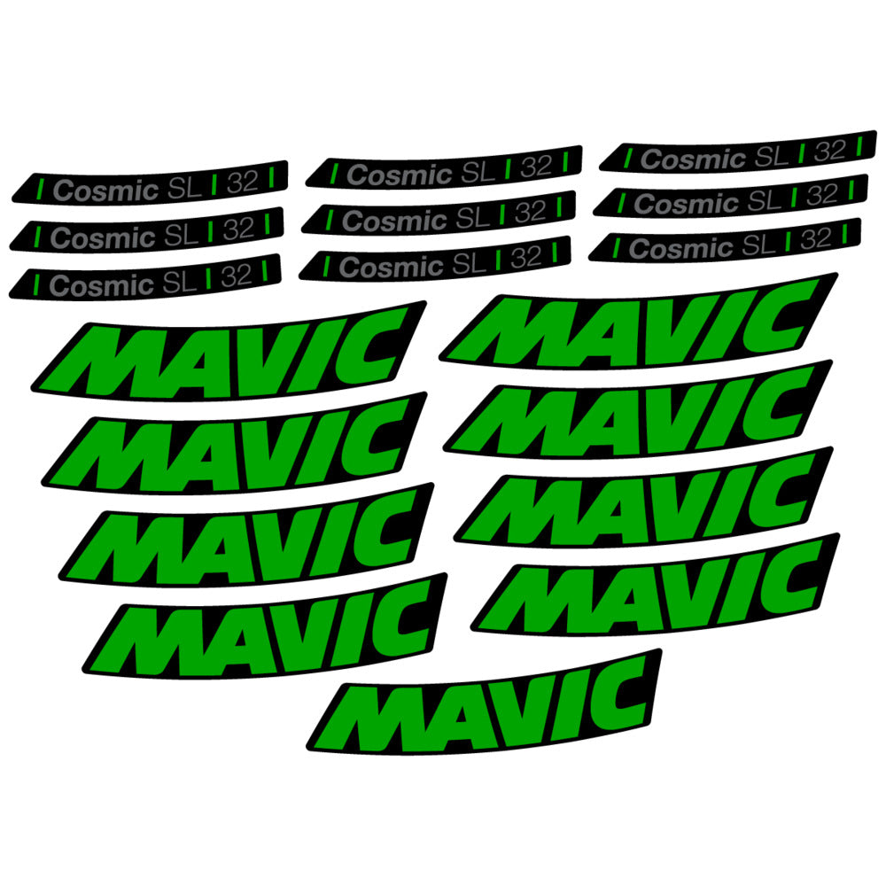 Decal for Mavic Cosmic SL 32 2025, Road Wheel, bike sticker vinyl
