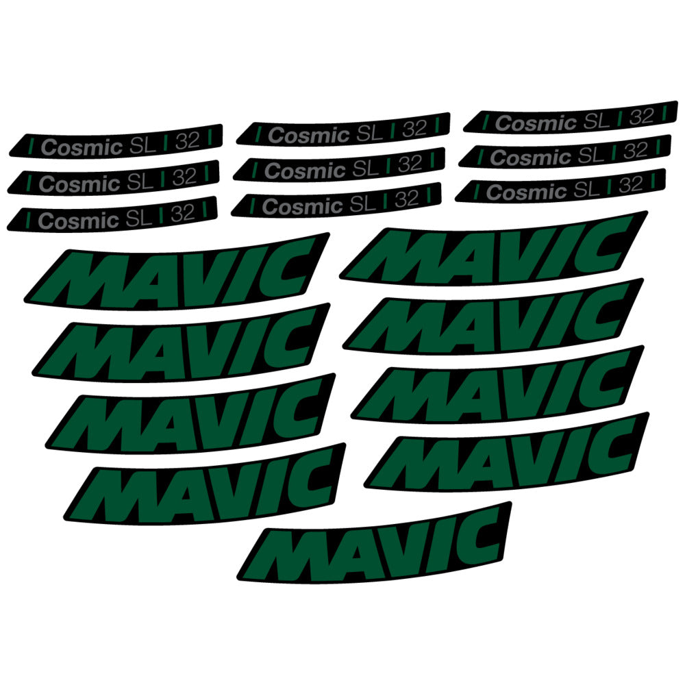 Decal for Mavic Cosmic SL 32 2025, Road Wheel, bike sticker vinyl