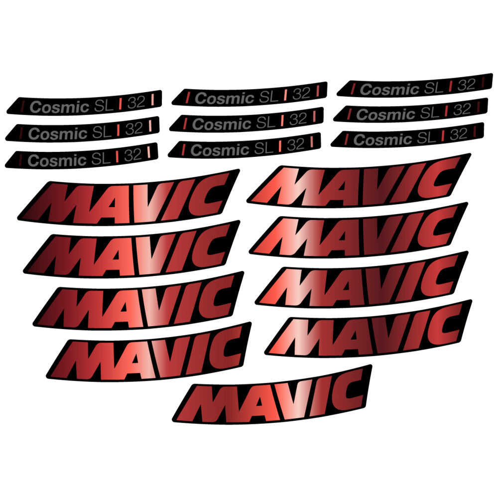 Decal for Mavic Cosmic SL 32 2025, Road Wheel, bike sticker vinyl
