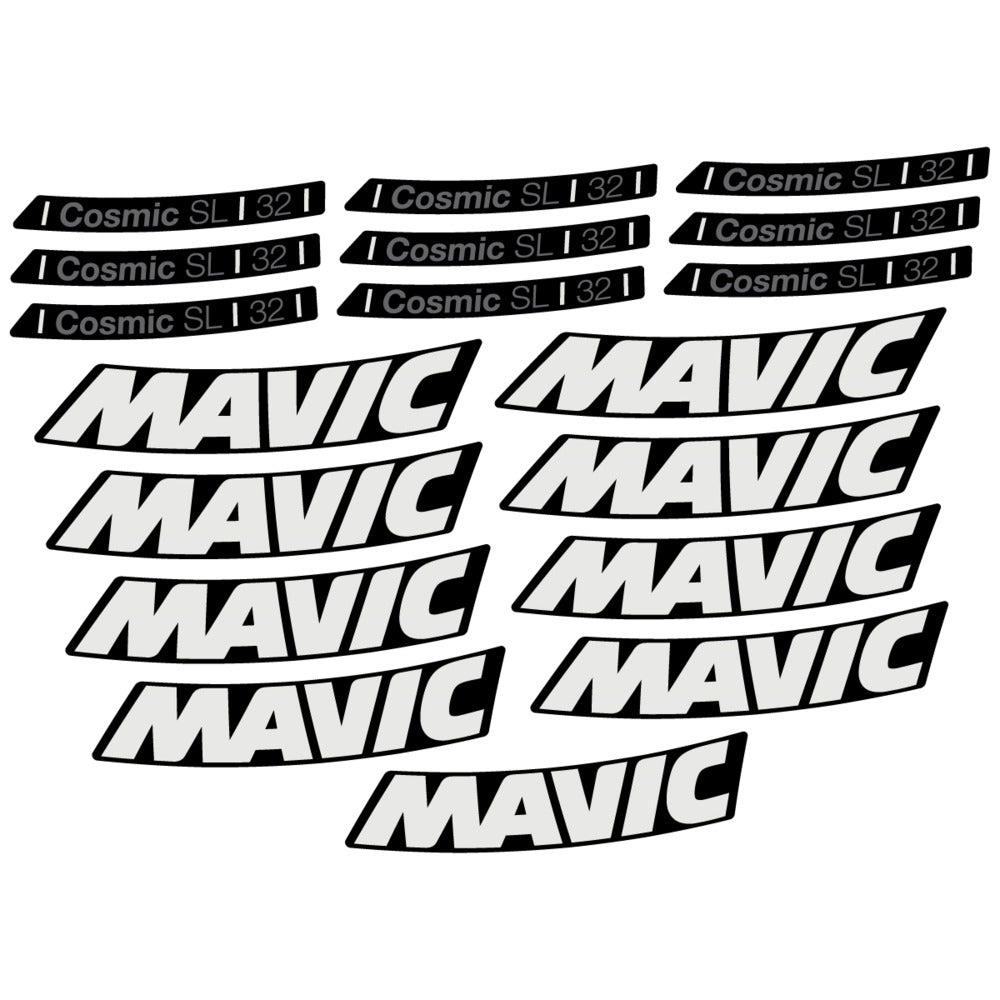 Decal for Mavic Cosmic SL 32 2025, Road Wheel, bike sticker vinyl